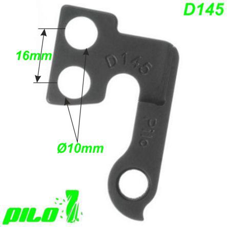 Ausfallende Schaltauge CNC Pilo D145 Avalanche GT Bicycles