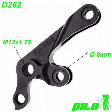 Ausfallende Schaltauge CNC Pilo D262 GT Bicycles