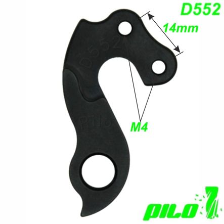Ausfallende Schaltauge GH-043 Pilo D552 CNC Canyon Focus Kalkhoff  Merida Stevens Univega