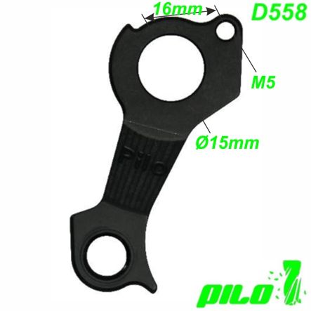 Ausfallende Schaltauge Pilo D558 CNC Canyon