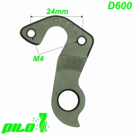 Ausfallende Schaltauge Pilo D600 CNC Cannondale