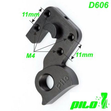 Ausfallende Schaltauge Pilo D606 CNC Canyon