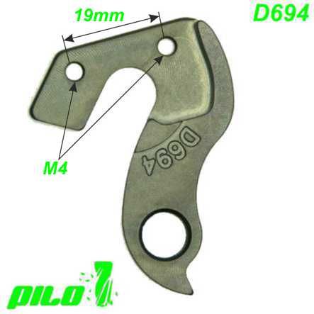 Ausfallende Schaltauge Pilo D694 CNC Specialized
