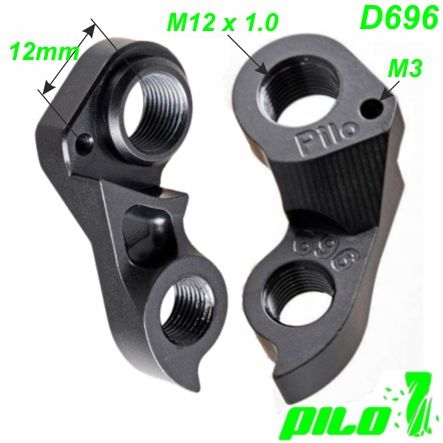 Ausfallende Schaltauge GH-303 CNC Pilo D696 Cannondale