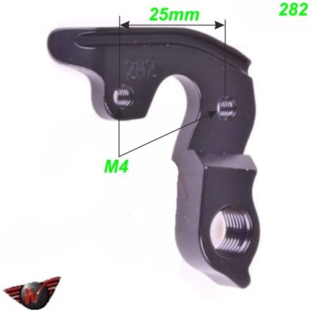 Ausfallende Schaltauge Wheels 282 CNC Cannondale