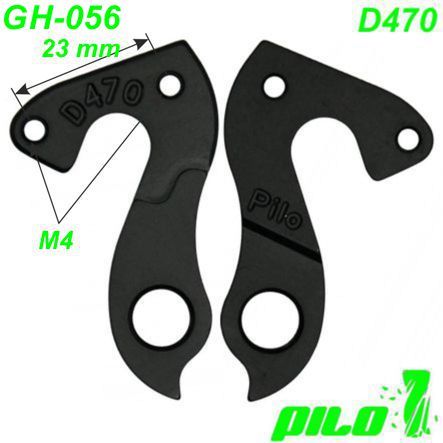 Ausfallende Schaltauge GH-056 Pilo D470 CNC Haibike Gitane Norco Pinarello Vitus