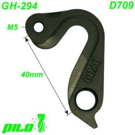 Ausfallende Schaltauge GH-294 Pilo D709 CNC Specialized