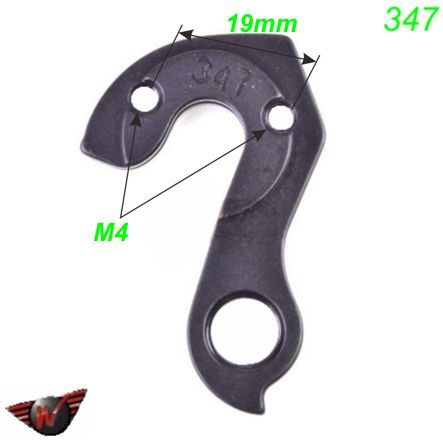 Ausfallende Schaltauge Wheels 347 CNC Ghost Lapierre