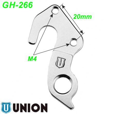 Ausfallende Schaltauge GH-266 Union Marwi Focus Kalkhoff Raleigh Univega
