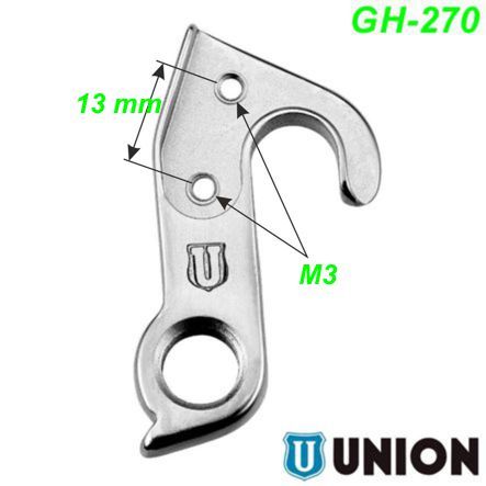 Ausfallende Schaltauge GH-270 Union Marwi Canyon