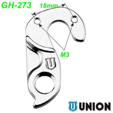 Ausfallende Schaltauge GH-273 Union Marwi Bergamont