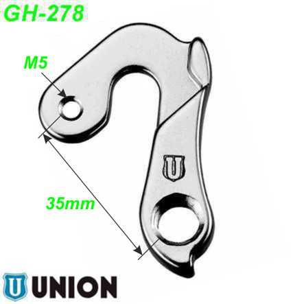Ausfallende Schaltauge GH-278 Union Marwi Scott