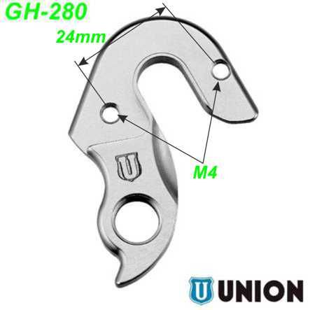 Ausfallende Schaltauge GH-280 Union Marwi Stevens