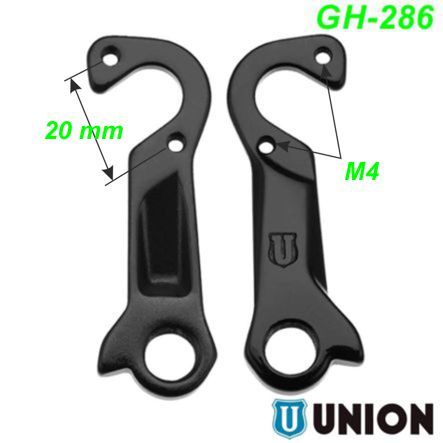 Ausfallende Schaltauge GH-286 Union Marwi Cube