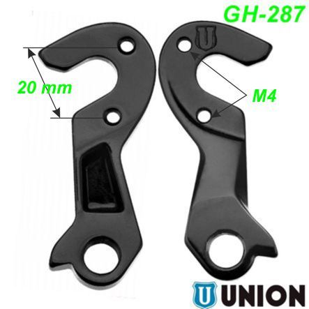 Ausfallende Schaltauge GH-287 Union Marwi Cube