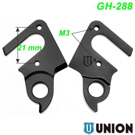 Ausfallende Schaltauge GH-288 Union Marwi Cube