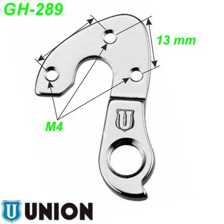 Ausfallende Schaltauge GH-289 Union Marwi Focus