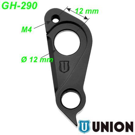 Ausfallende Schaltauge GH-290 Union Marwi Focus