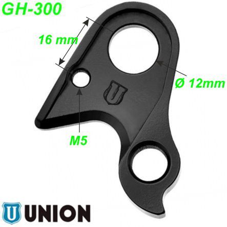 Ausfallende Schaltauge GH-300 Union Marwi Haibike