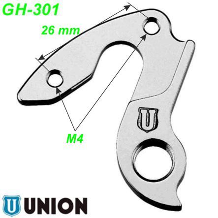 Ausfallende Schaltauge GH-301 Union Marwi Haibike Hercules