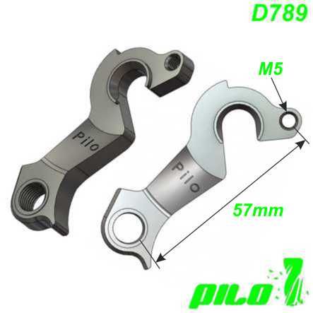 Ausfallende Schaltauge Pilo D789 CNC Canyon