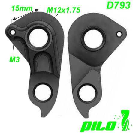Ausfallende Schaltauge Pilo D793 CNC Cannondale