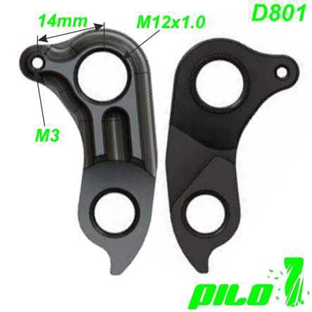 Ausfallende Schaltauge Pilo D801 CNC Cannondale