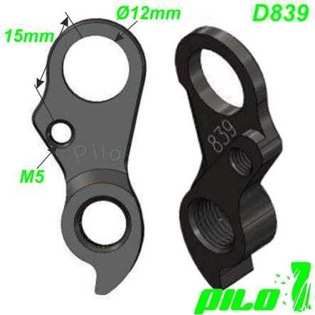 Ausfallende Schaltauge Pilo D839 CNC Cannondale
