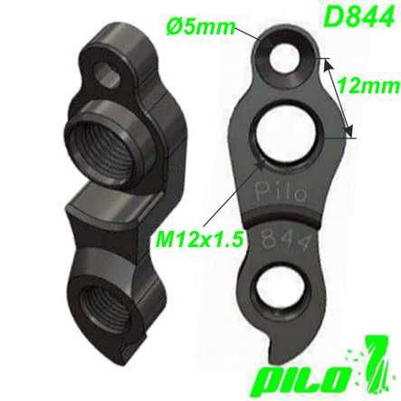 Ausfallende Schaltauge Pilo D844 CNC Cannondale GT Bicycles