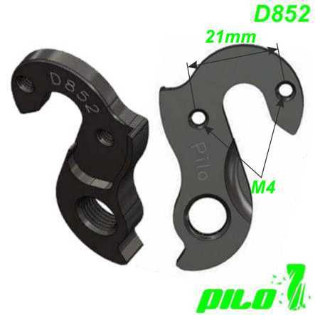 Ausfallende Schaltauge Pilo D852 CNC Diamondback GT Bicycles