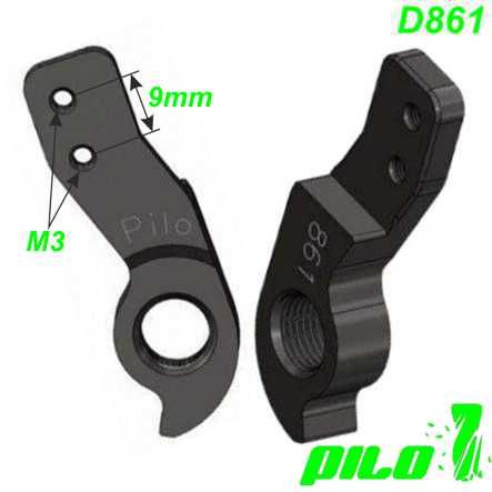 Ausfallende Schaltauge Pilo D861 CNC Cannondale