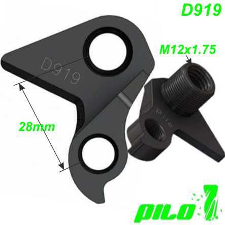 Ausfallende Schaltauge Pilo D919 CNC Trek