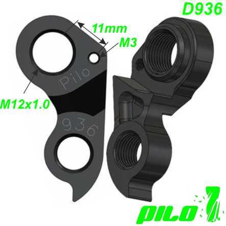 Ausfallende Schaltauge Pilo D936 CNC Cannondale