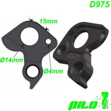 Ausfallende Schaltauge Pilo D975 CNC Canyon