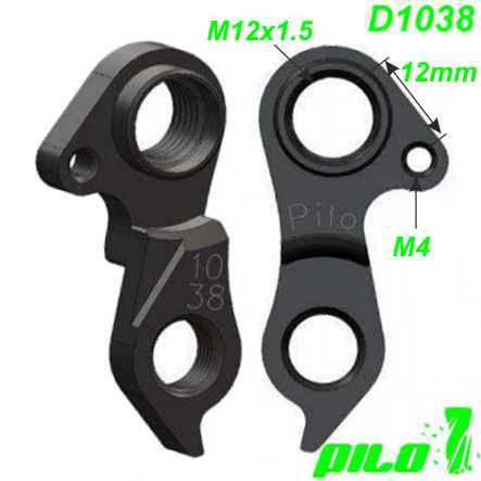Ausfallende Schaltauge Pilo D1038 CNC Kellys Octane One