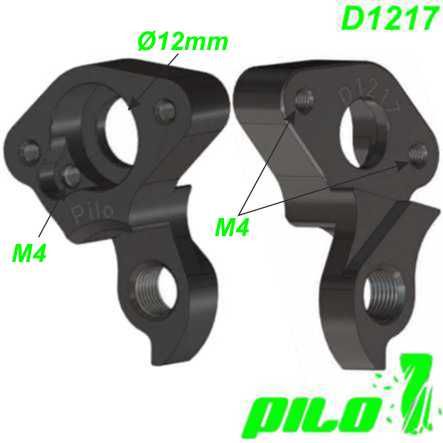 Ausfallende Schaltauge Pilo D1217 CNC Conor Kellys WRC
