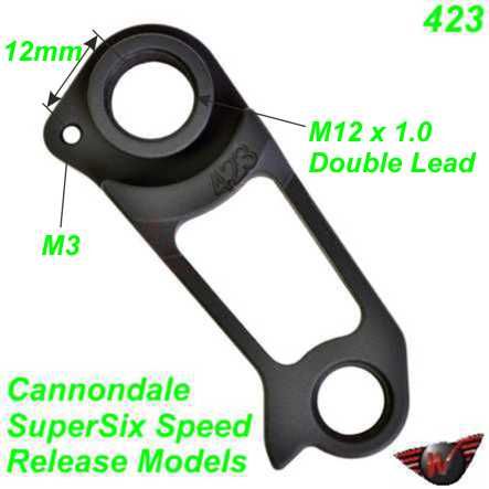 Ausfallende Schaltauge Wheels 423 CNC Cannondale