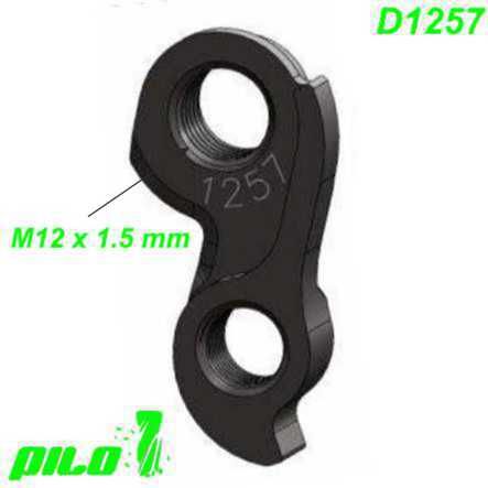 Ausfallende Schaltauge Pilo D1257 CNC Bulls
