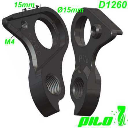 Ausfallende Schaltauge GH-232 Pilo D1260 CNC Felt Rocky Mountain