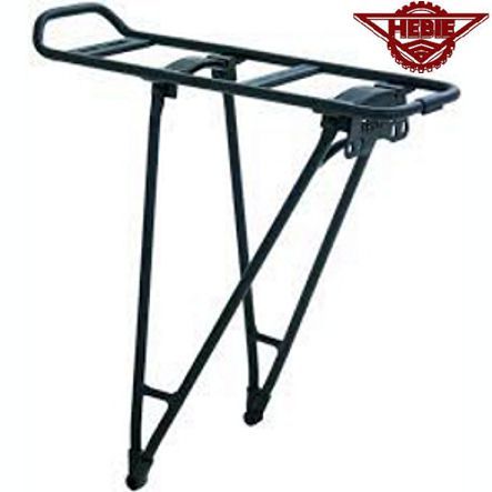 Gepäckträger Hebie 130 City M 26-28 alu schwarz Glide-Sys. 580 gr. - 40 Kg