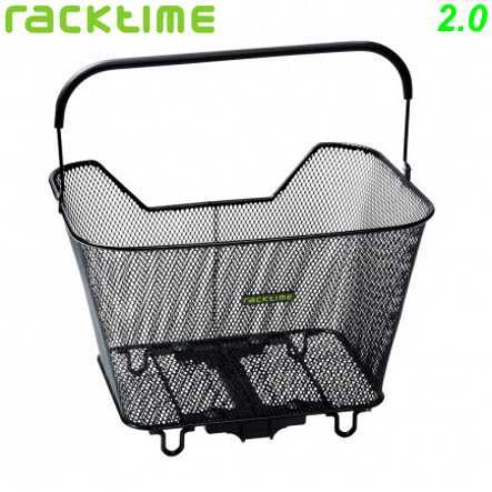 Racktime Einkaufskorb Bask-it snap-it 2.0 large verstellbar schwarz 43x31x24.5