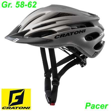 Fahrradhelm Cratoni Pacer (MTB) anthrazit matt Gr. L/XL (58-62cm)