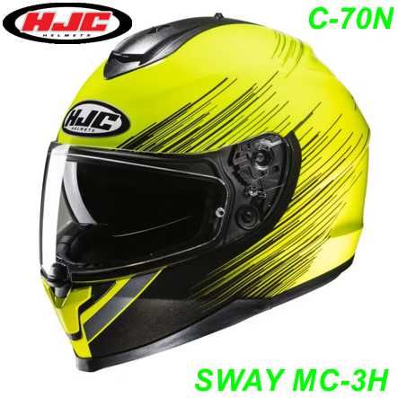 Integralhelm HJC C-70N SWAY MC-3H Gr. S 55/56