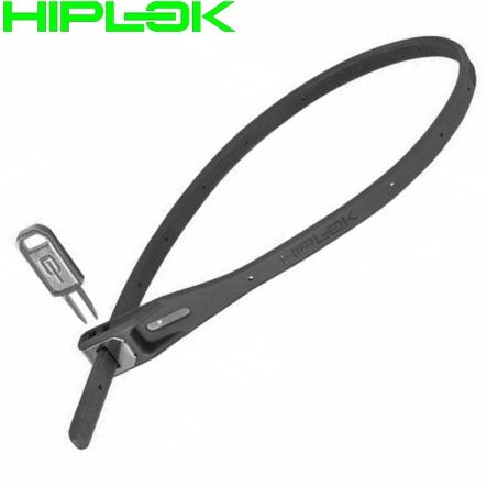 Schloss Hiplok Z-Lok Kabelbinder mit Schlüssel schwarz