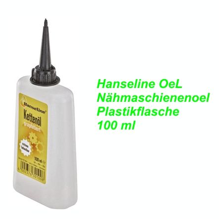 Hanseline Oel Plastikflasche 100 ml