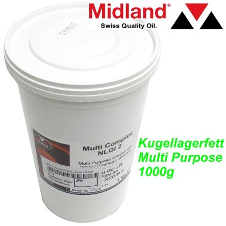 MIDLAND Kugellagerfett Multi Purpose 1000g