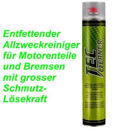 Bremsreiniger TEC Cleaner 750 ml stark entfettender Allzweckreiniger