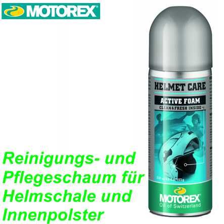 Motorex Helmet Care Spray 200 ml Reinigung / Pflegeschaum
