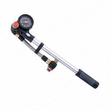 Federgabelpumpe BETO mit Manometer bis 28bar/400PSI alu