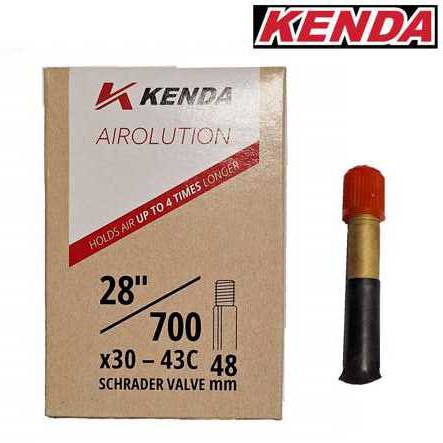 Kenda Schlauch AV 28 700x30-43C Airolution E-Bike 30/43-622/630/635 48 mm Schrader/Auto/Moto